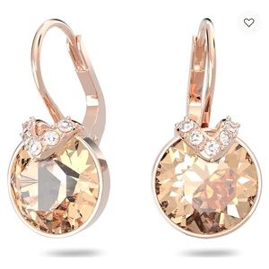 Swarovski Bella V drop earrings: Rosegold, Perfect Xmas gift idea